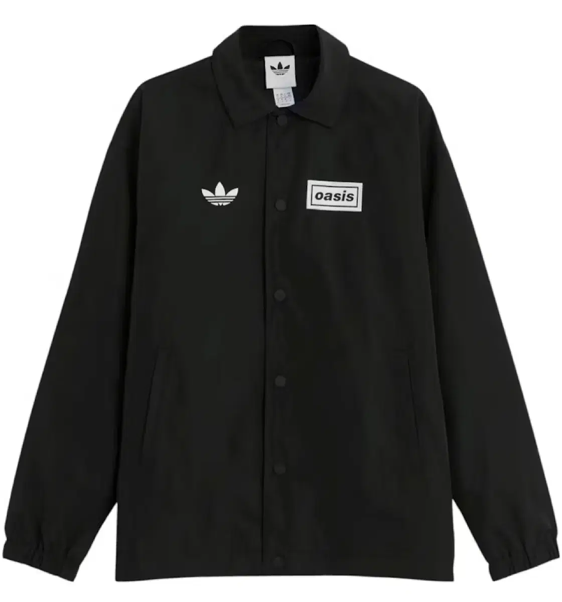 adidas Oasis ツアーコーチジャケット黒XLサイズ adidas Originals × Oasis ツアー コーチジャケット / ブルゾン